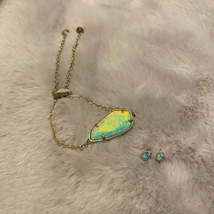 Kendra Scott Bracelet and Earrings Set